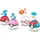 Mega Construx Pokémon Actionfigur Bauspielzeug-Set Wasser-Typ Trainerteam 5 cm