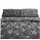 COFI 1453 Sternenmuster Grau 200 x 220 cm + 80 x 80 cm