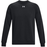 Under Armour Rival Fleece Crew Sweatshirt Herren 001 black/white XL