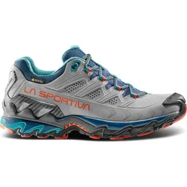 La Sportiva Ultra Raptor II Leather GTX Damen Grey/Cherry Tomato 38