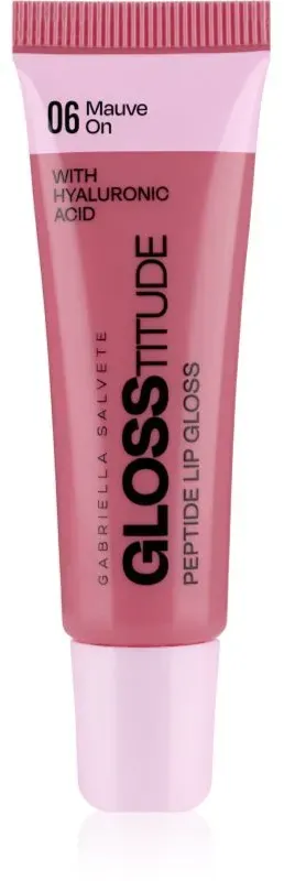 Gabriella Salvete Glosstitude Peptide Lip Gloss Hydratisierendes Lipgloss Farbton 06 Mauve On 10 ml