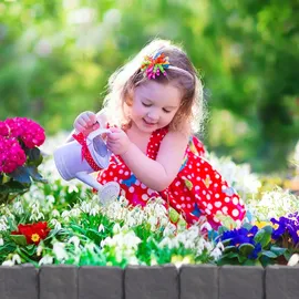 Relaxdays Beetzaun, 10-teilige Beetumrandung, Steinoptik, HxB: 10x25 cm, Rasenkante zum Stecken, Kunststoff, anthrazit