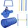 PawHut Agility Set groß Blau