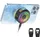 Black Shark FunCooler 5 Magnetic Phone Cooler für Gaming, Tragbarer Handy Kühler mit RGB-Beleuchtung, Handy-Kühlventilator für iPhone Magnetischer Series/Android/Tablet/iPad (Schwarz)
