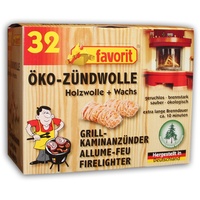 Favorit Öko-Zündwolle 32 Stück (1228)