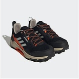 adidas Terrex AX4 Walking Shoe, Core Black/Wonder Silver/Impact Orange, 43 1/3