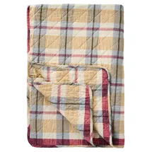 ib laursen Quilt mit Buntem Karomuster 180 x 130 cm