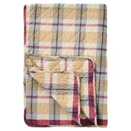 ib laursen Quilt mit Buntem Karomuster 180 x 130 cm