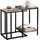 SoBuy 2er Set Beistelltisch Satztisch Couchtisch Stapelbar Sofatisch Kaffeetisch Laptoptisch Pflegetisch Wohnzimmertisch