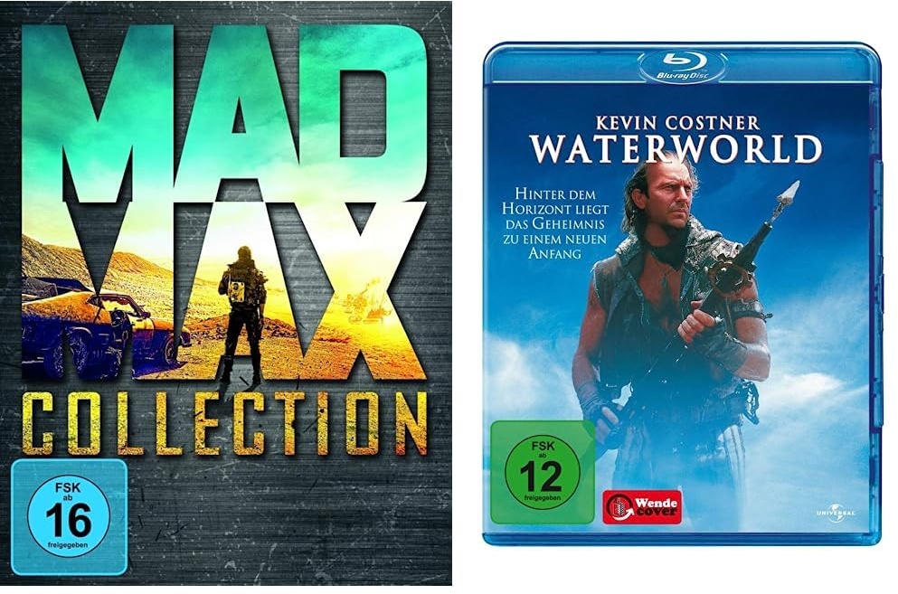 Mad Max - Collection [Blu-ray] & Waterworld [Blu-ray]