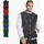 Kariban Teddy College Jacke rot/weiß 2