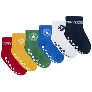 Converse Socken CHN CORE 6PK GRIP INF TOD SCKS (6-Paar) für Babys rot 16-18