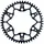 Moto Master Hinterradritzel 520 51 Zähne Schwarz