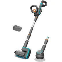 Gardena Akku-Multi-Reiniger AquaBrush Universal 04/18V grau/türkis