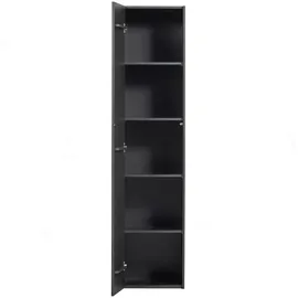 Woood Teun Mehrzweckschrank 44 x 188 x 35 cm Schwarz