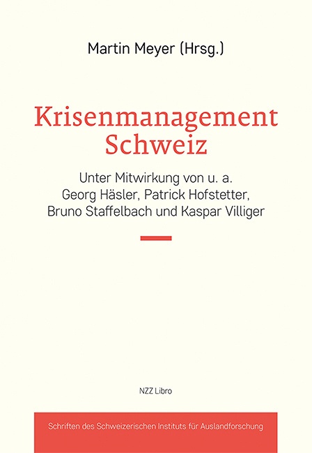 Krisenmanagement Schweiz  Kartoniert (TB)