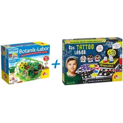 Lisciani Wissenschafts-Set (Botanik-Labor + Tattoo Labor)