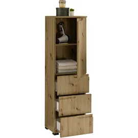 BASIC by Balculina Spice Midischrank 40 x 134 x 32 cm Beige