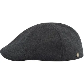 Sterkowski Rusty Gatsby Mütze Herren | Wolle Newsboy Cap Herren | Schiebermütze Herren Schirmmütze Herren Winter Flatcap Herren Winter Golfmütze Herren Kasket Herren 62 cm Anthrazit - 62