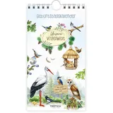 trotsch Geburtstagskalender Unsere Vogelwelt Wandkalender jahresunabhängig