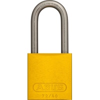 ABUS Vorhängeschloss 72/40-72IB/40 TITALIUM Farbe: 72IB/40HB40 gelb verschiedenschließend)