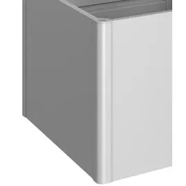 Biohort Hochbeet 102 x 102 x 77 cm silber-metallic