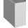 Biohort Hochbeet 102 x 102 x 77 cm silber-metallic