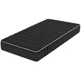 Moonia Air Black Memory-Schaum Matratze, - 90x200 cm, - Moonia