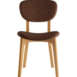Home Affaire Stuhl COZY Polyester braun