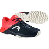 Head Tennisschuhe Head Revolt Evo 2.0 Clay SCHWARZ|SCHWARZ|ROT 43