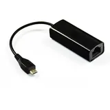 MicroConnect Micro-usb – Rj-45 Schwarz