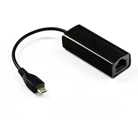 MicroConnect Micro-usb – Rj-45 Schwarz