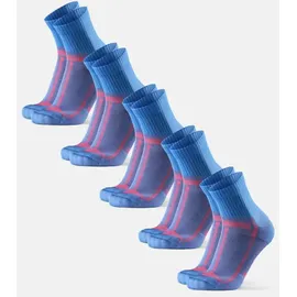 Danish Endurance LONG DISTANCE RUNNING QUARTER SOCKEN 3-Paar Blau 43-47