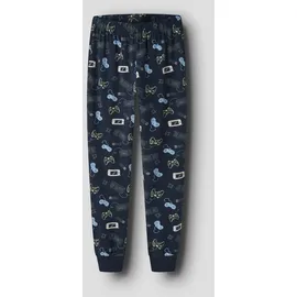 NAME IT NKMNIGHTSET Schlafanzug Blau 134-140