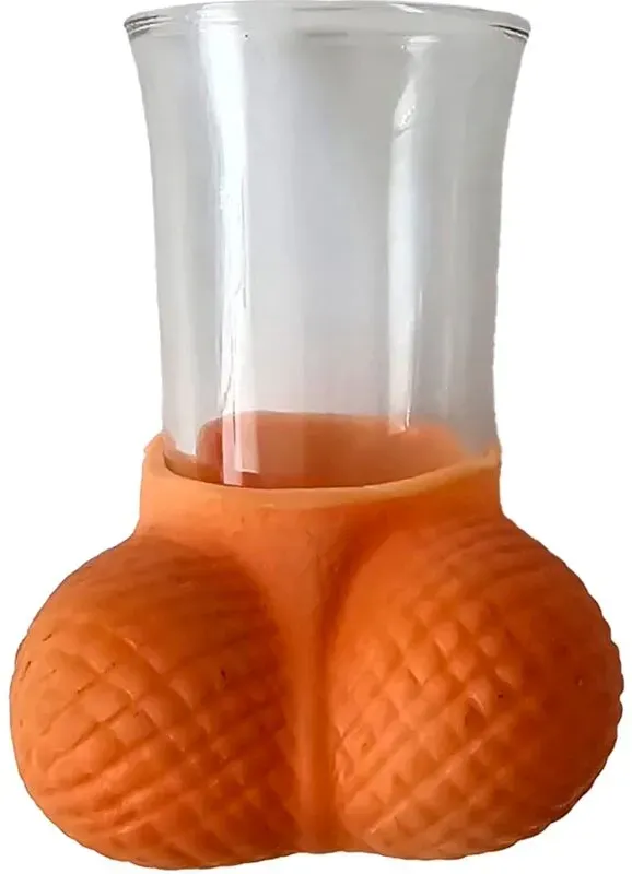 DIABLO PICANTE - SHOTGLAS AUS GLAS MIT NATÜRLICHEN EIERN