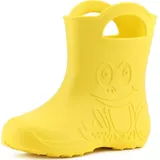 Ladeheid Eva federleichte Kinder Gummistiefel für Jungen und Mädchen Regenschuhe Bequeme und wasserdichte Regenstiefel Kinder LA-CA-01