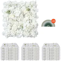 Vevor 24er-Set Künstliche Hecke Künstliche Pflanzenwand Sichtschutz 380x380x65mm