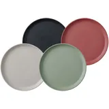 Mepal Frühstücksteller 23 cm bunt 4er Set