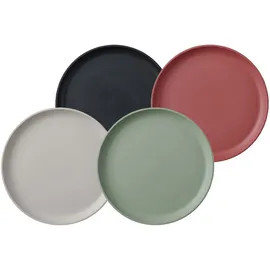Mepal Frühstücksteller 23 cm bunt 4er Set