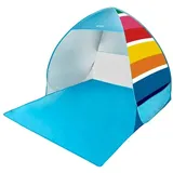 Aktive Tente de Plage Pop-Up mit UV50 Schutz für 2 Personen Blau
