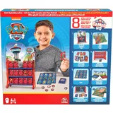 Paw Patrol, Spielesammlung mit Brettspielen für Kinder, Dame, Tic-Tac-Toe, Memo