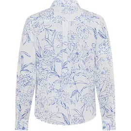 GANT Langarmbluse Floral Print Weiß 46