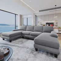 Couch Sofa Couch Garnitur Sofagarnitur mit Schlaffunktion Wohnlandschaft Ecksofa