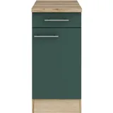 OPTIFIT Unterschrank Savona405 60 x 40 x 84,8 cm Steingrün