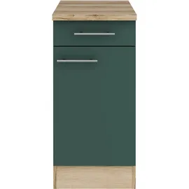 OPTIFIT Unterschrank Savona405 60 x 40 x 84,8 cm Steingrün