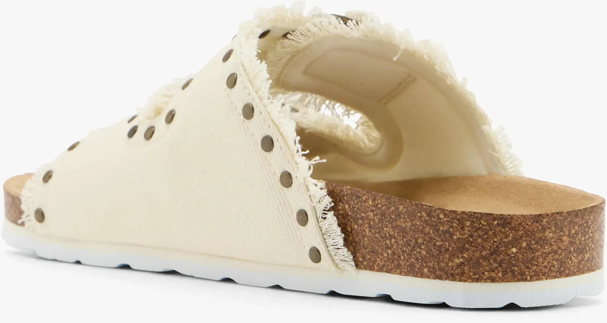 Graceland  Tieffuß Pantolette Beige, Damen, Größe: 40, Material: Denim/Neoprene - Graceland  Tieffuß Pantolette Beige, Damen, Größe: 40, Material: Denim/Neoprene - woman - Beige