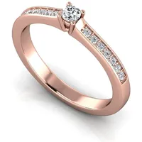 Verlobungsring VR05 585er Rotgold - 7165