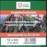 Vogelschutznetz Laubschutznetz 10 x 4 m Gartennetz Beetnetz Obstbaum Schutz Netz vor Vögel