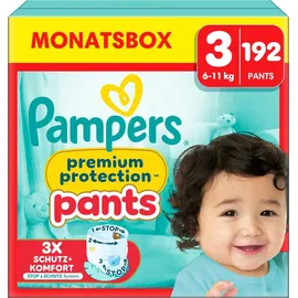 Pampers Premium Protection Gr. 3 (6-11 kg) 192 St.
