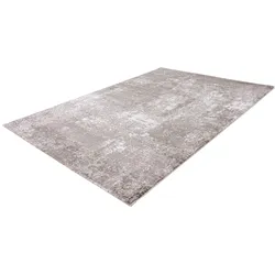 Teppich OBSESSION "My Opal 913", grau (taupe), B:160cm H:10mm L:230cm, Polyester, Teppiche, modernes Design, Pastell-Farben, ideal im Wohnzimmer & Schlafzimmer